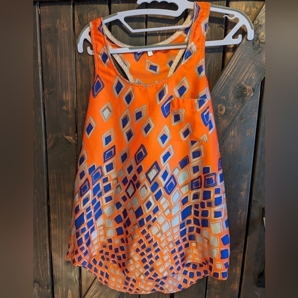 Collective Concepts racerback tank top, size S